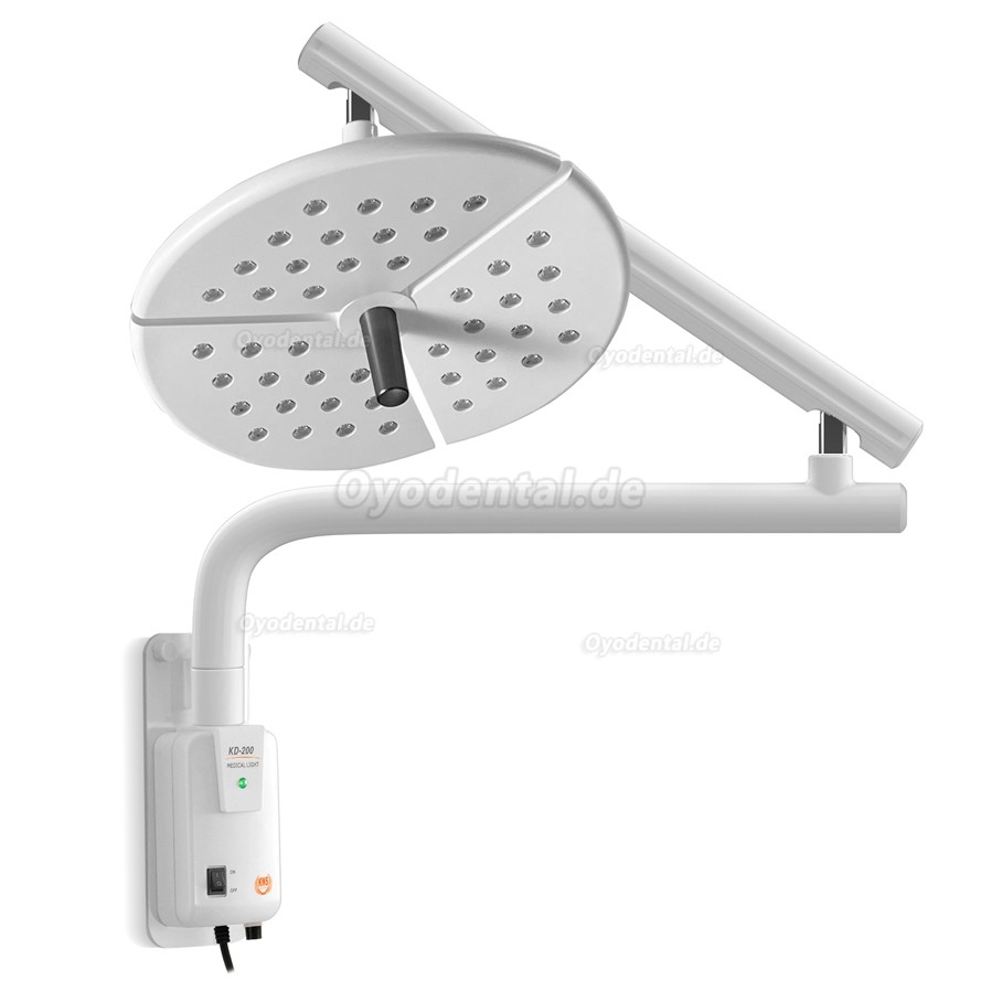 KWS KD-2036B-4 80W Wandmontierte Dental LED OP-Leuchte Schattenfrei Operationsleuchte